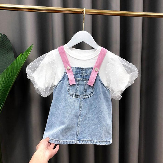 WINGS MADE DENIM DUNGAREE