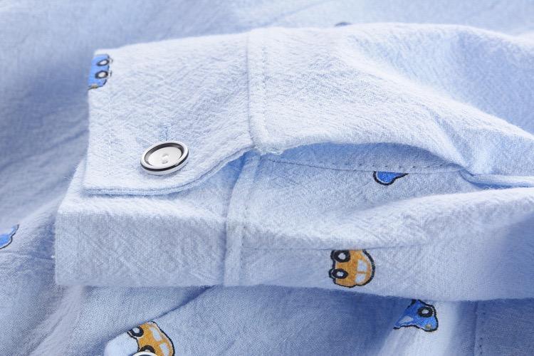 Car Printed Shirt and Denim Set