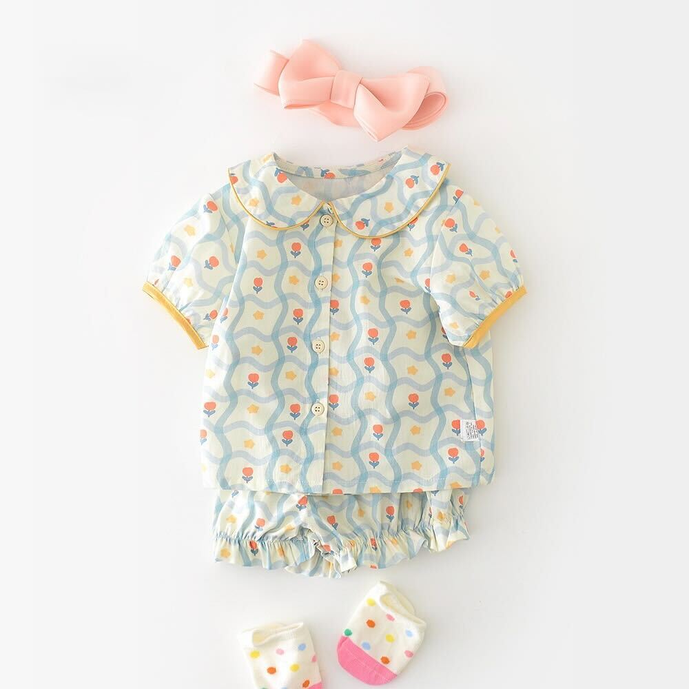 Abstract printed premium set