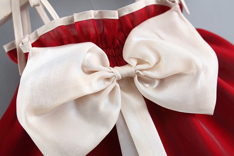 Bow strap top and shorts set