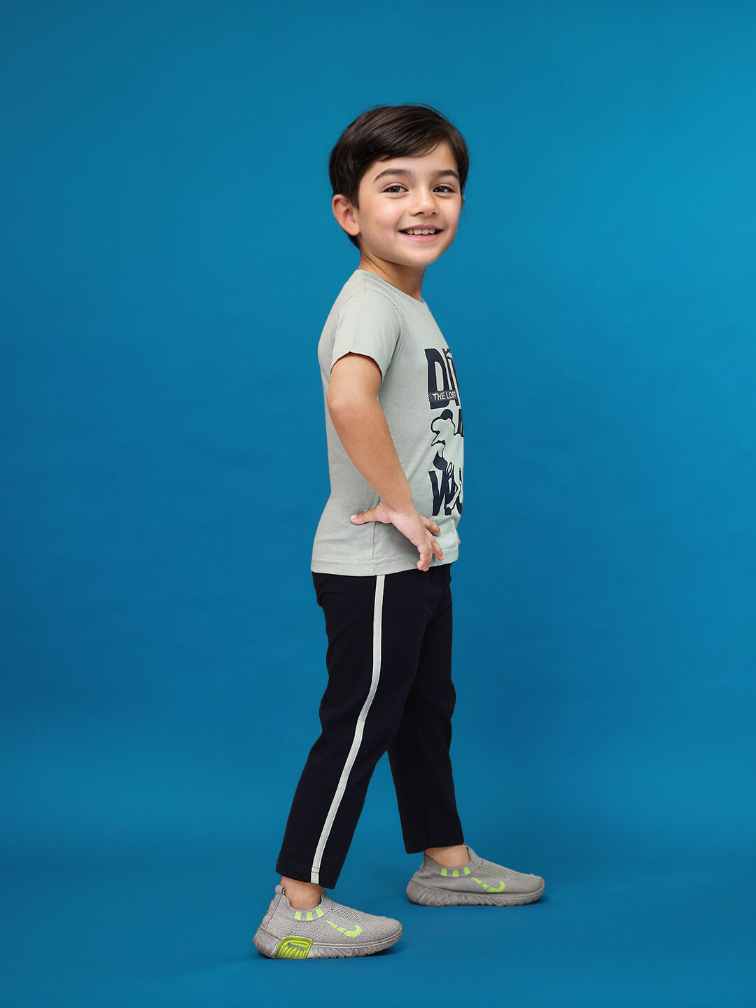 Toonyport Pure Cotton T-shirt with Pant For Boys