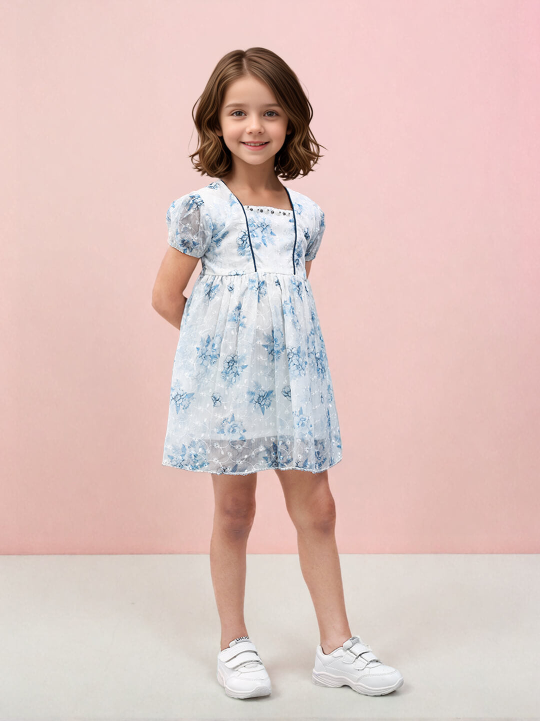 Toonyport Girls' Fit & Flared Dress