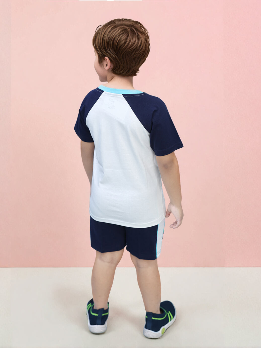 Zen Mode Panda: Boys' Cotton Printed Premium Clothing Set