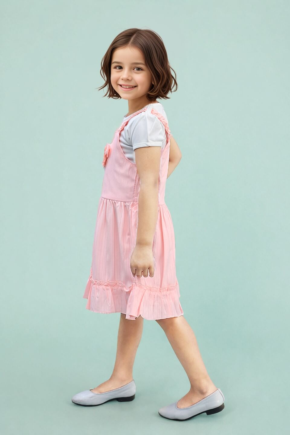 Toonyport Whimsy Floral Flare Dress