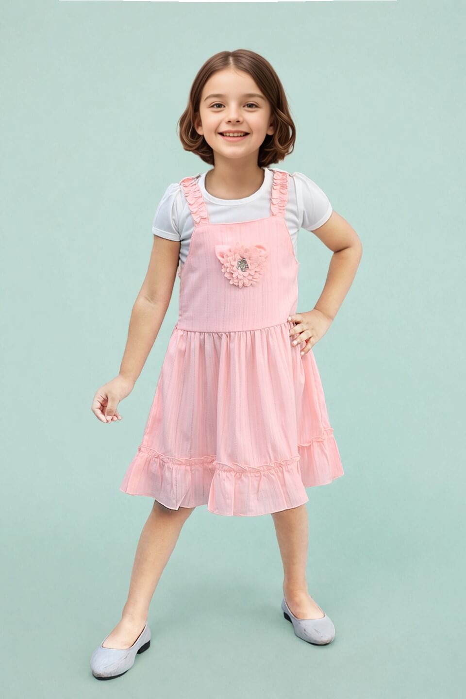 Toonyport Whimsy Floral Flare Dress