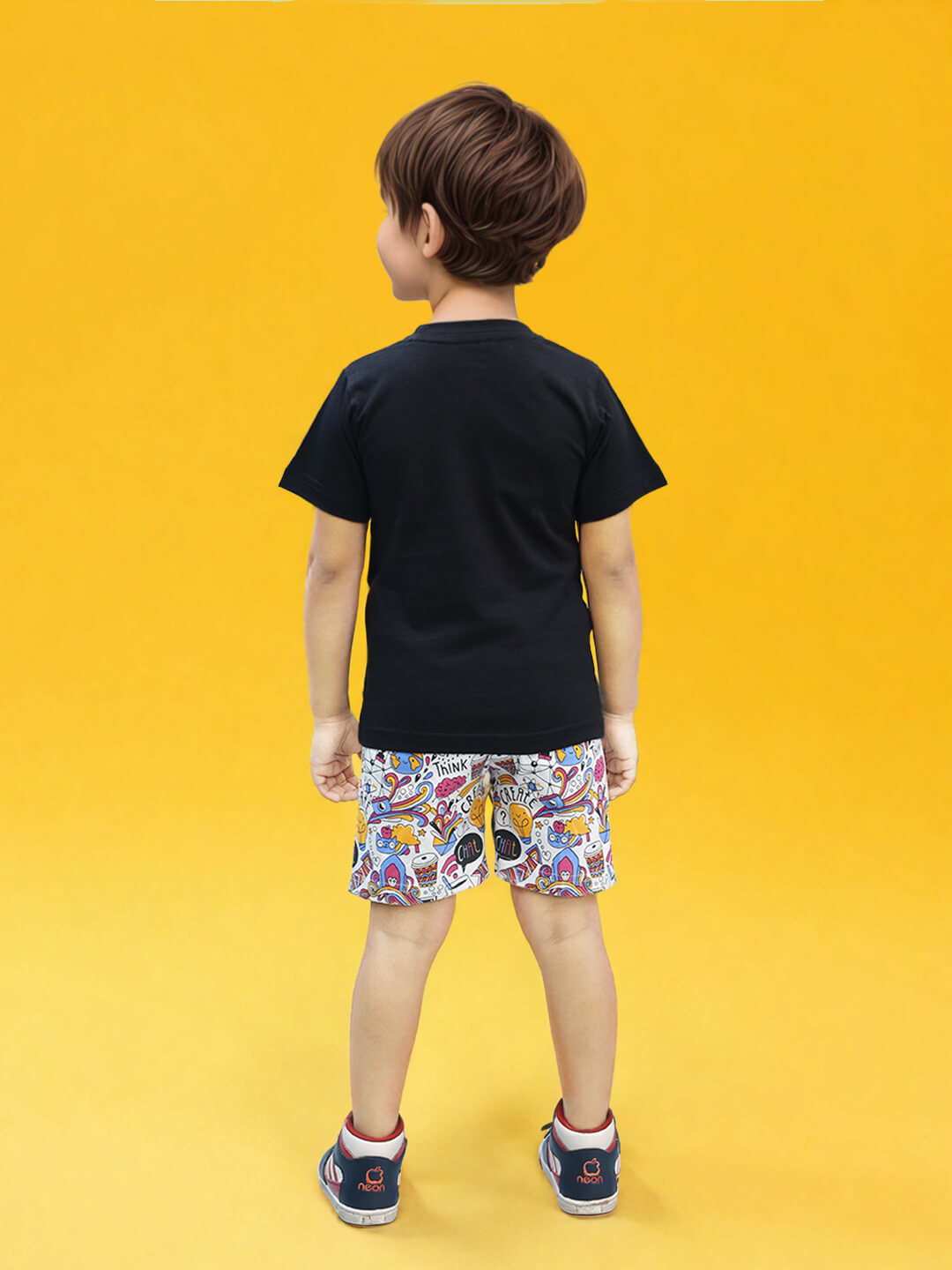 Toonyport Whimsy Doodled Cotton Clothing Set