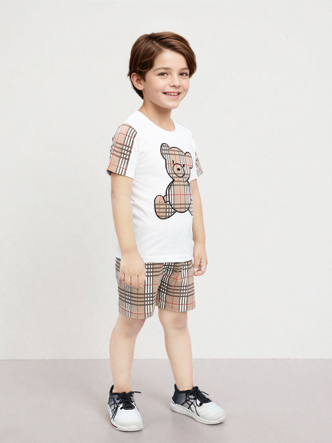 Toonyport Boys' Checked Clothing Set