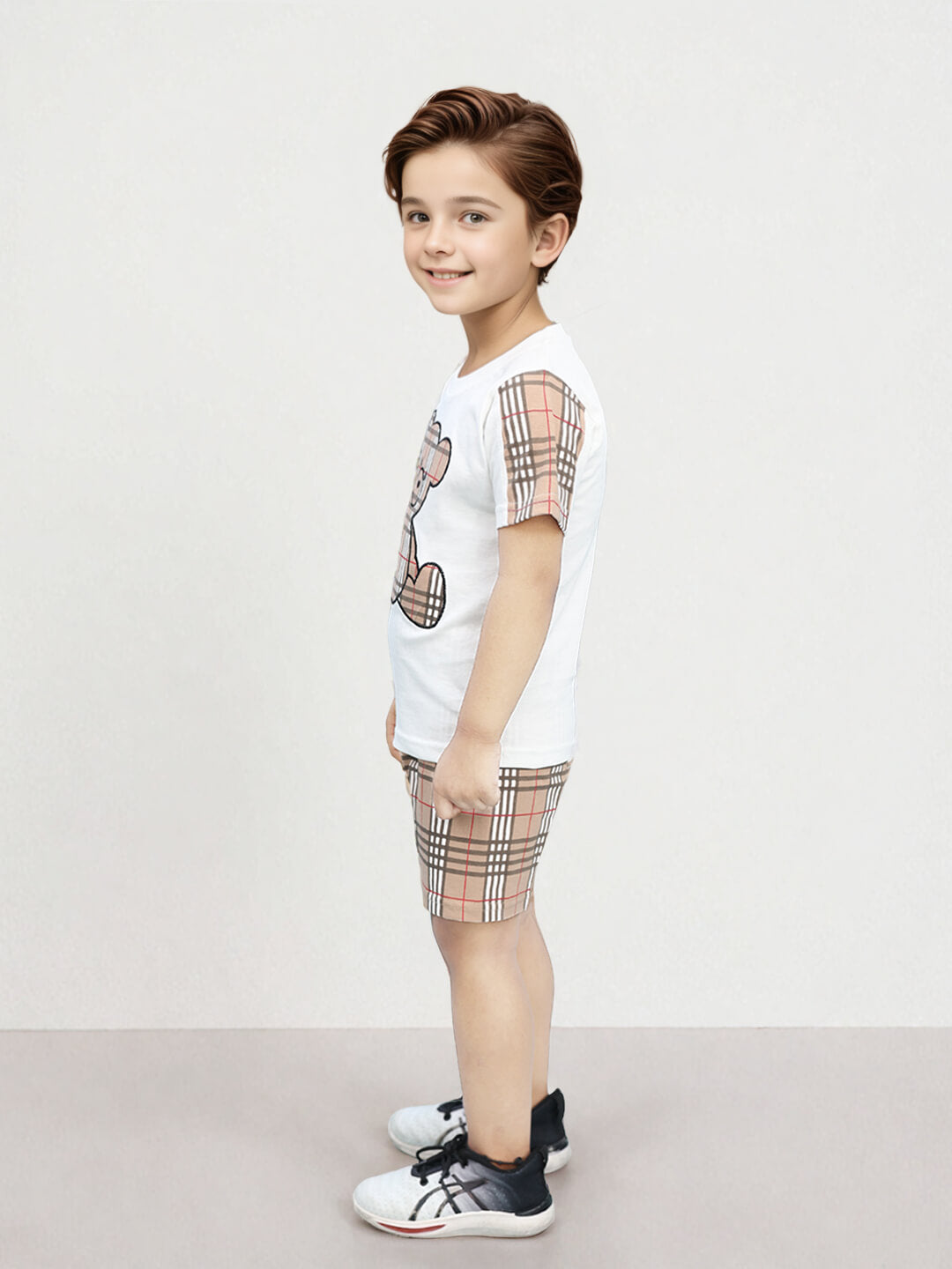Toonyport Boys' Checked Clothing Set