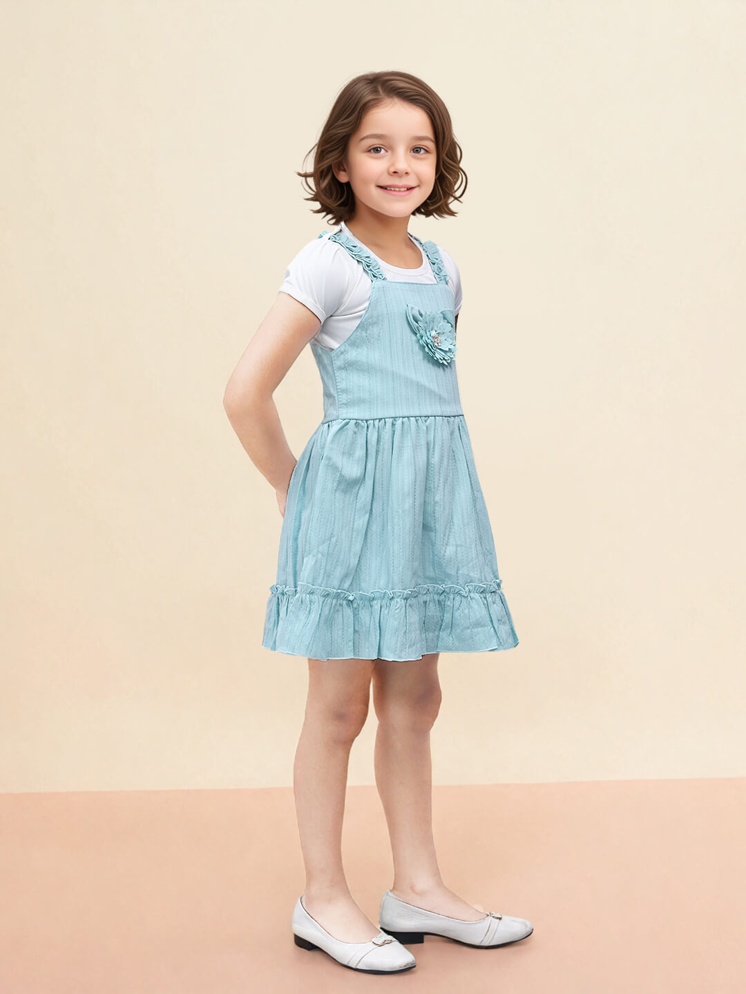 Toonyport Whimsy Floral Flare Dress