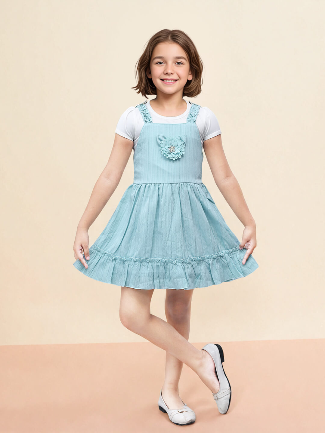 Toonyport Whimsy Floral Flare Dress