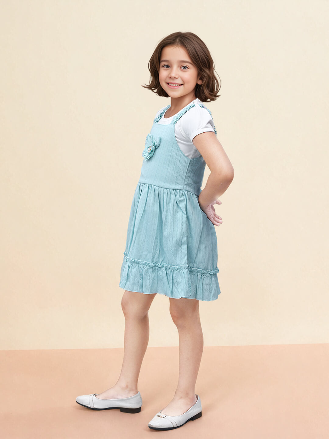 Toonyport Whimsy Floral Flare Dress