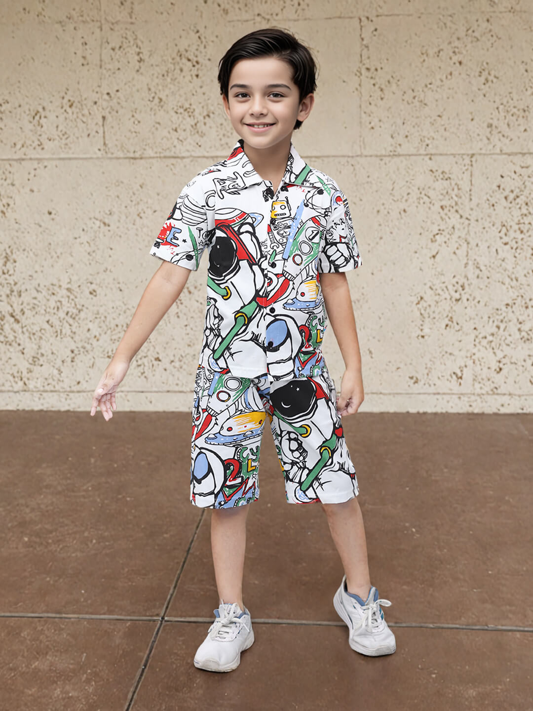 Toonyport Boys' Graphic Printed Clothing Set