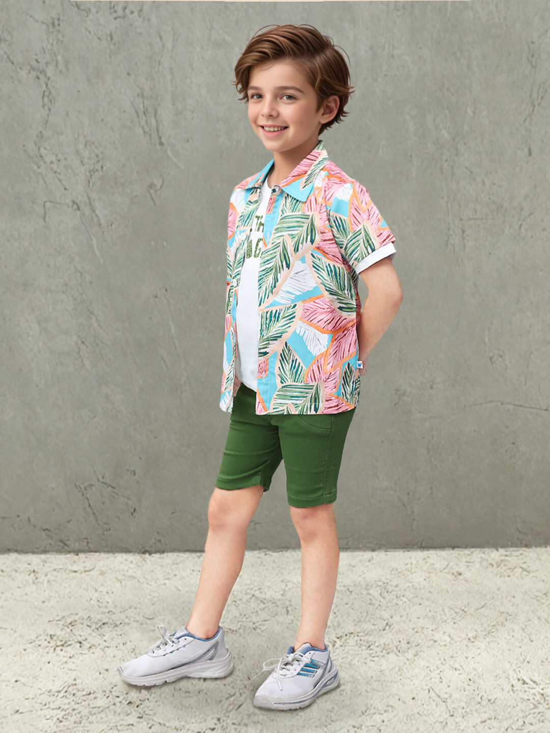 Toonyport Boys': 3-Piece Tropical Print Set