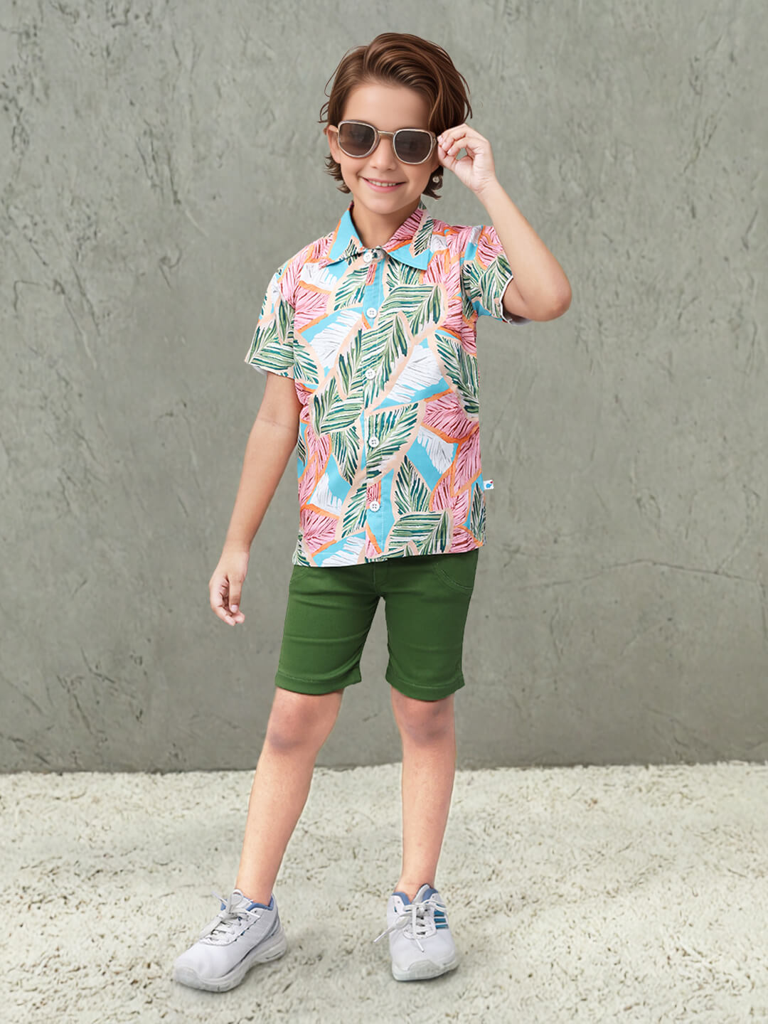 Toonyport Boys': 3-Piece Tropical Print Set
