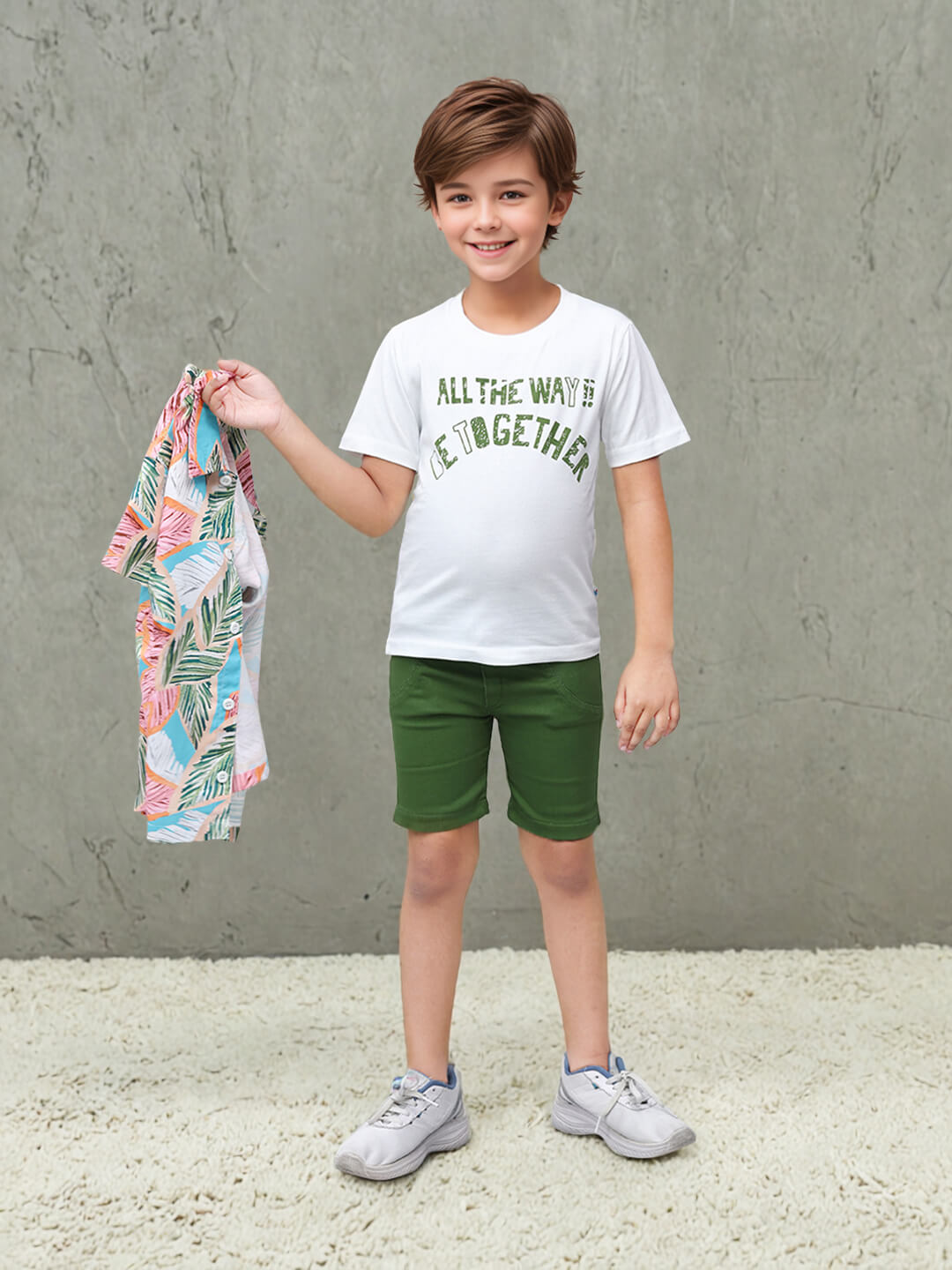 Toonyport Boys': 3-Piece Tropical Print Set