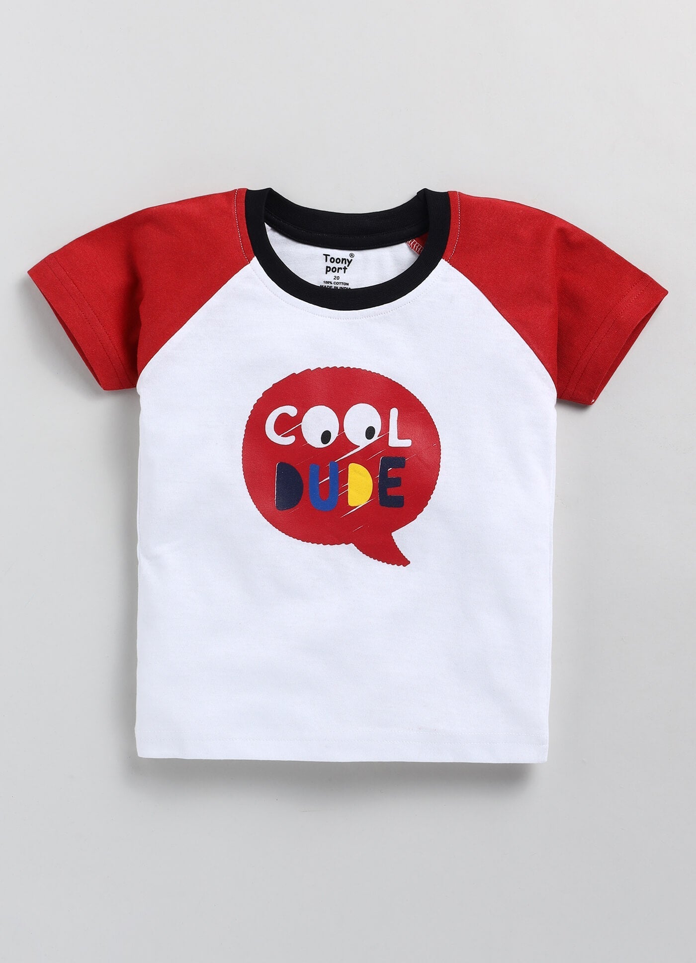 Boys' Printed Cotton T-Shirts and Shorts Set