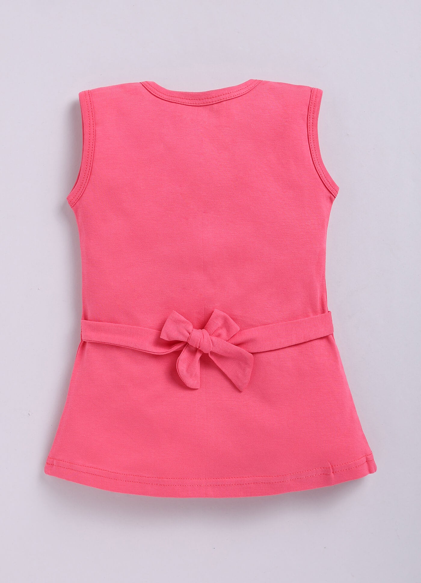 Toonyport Pack OF 2 Cotton Printed A-line Frocks For Girls