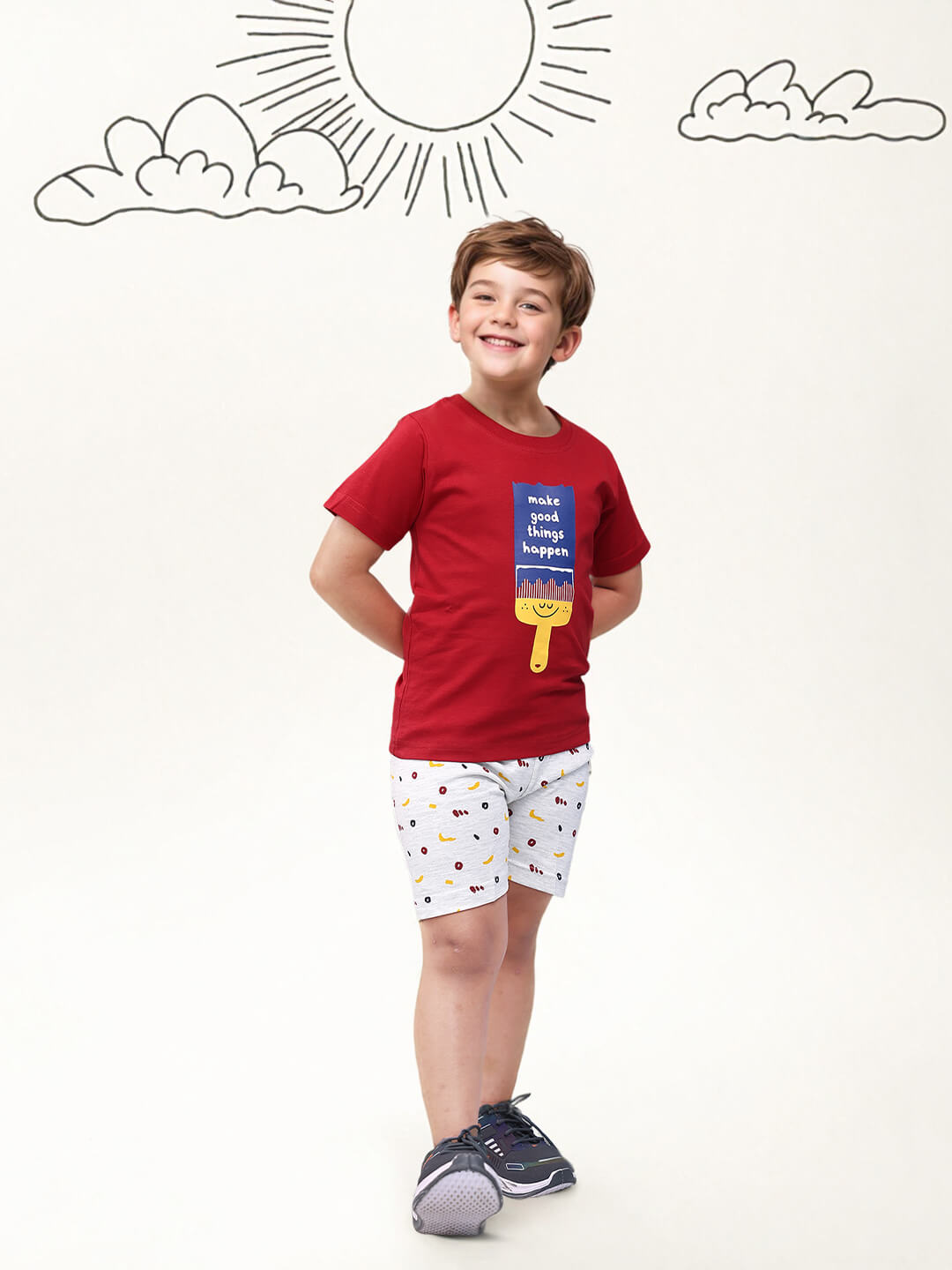 Toonyport Pack Of 2 Pure Cotton Clothing Sets