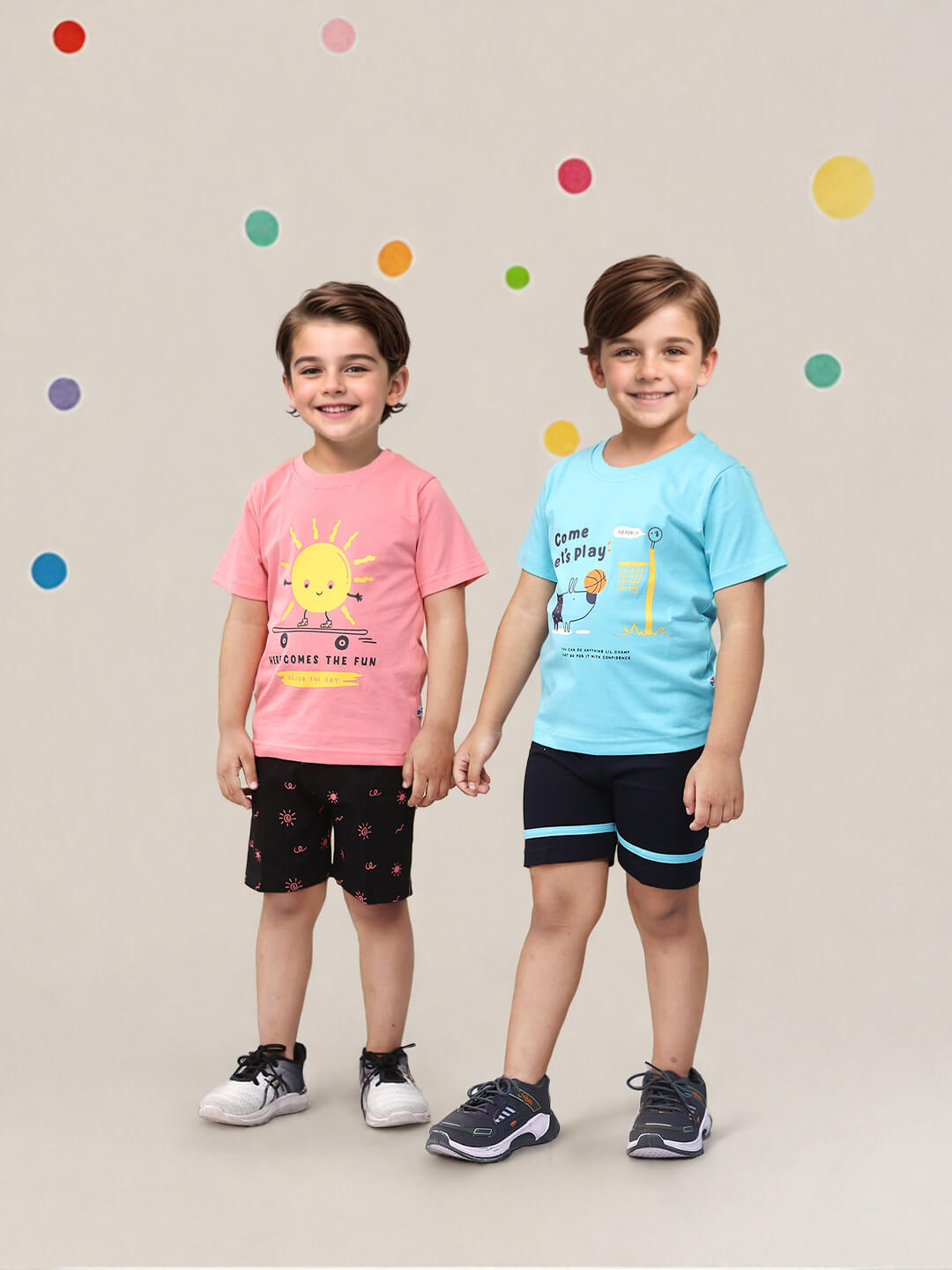 Toonyport Pack Of 2 Pure Cotton Clothing Sets