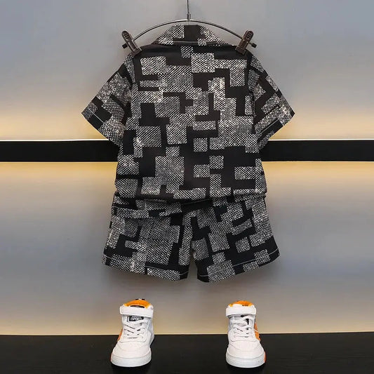 Boys Printed Designer Co-ord Set