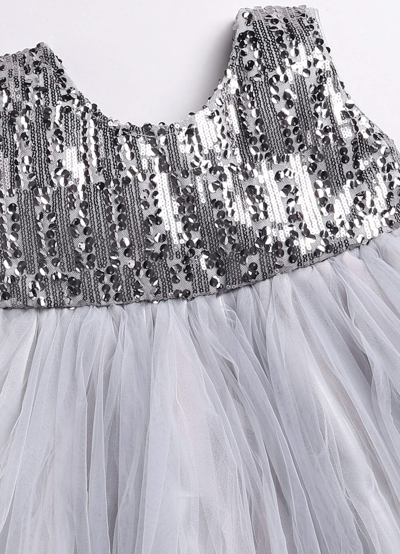 Toonyport Girls Embellished Fit & Flare Dress