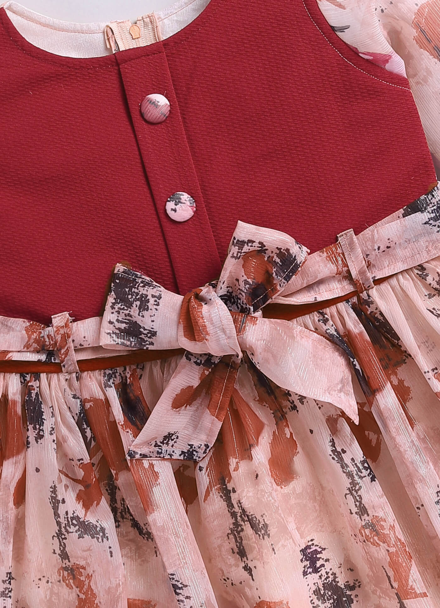 Toonyport Girls Embellished Fit & Flare Dress