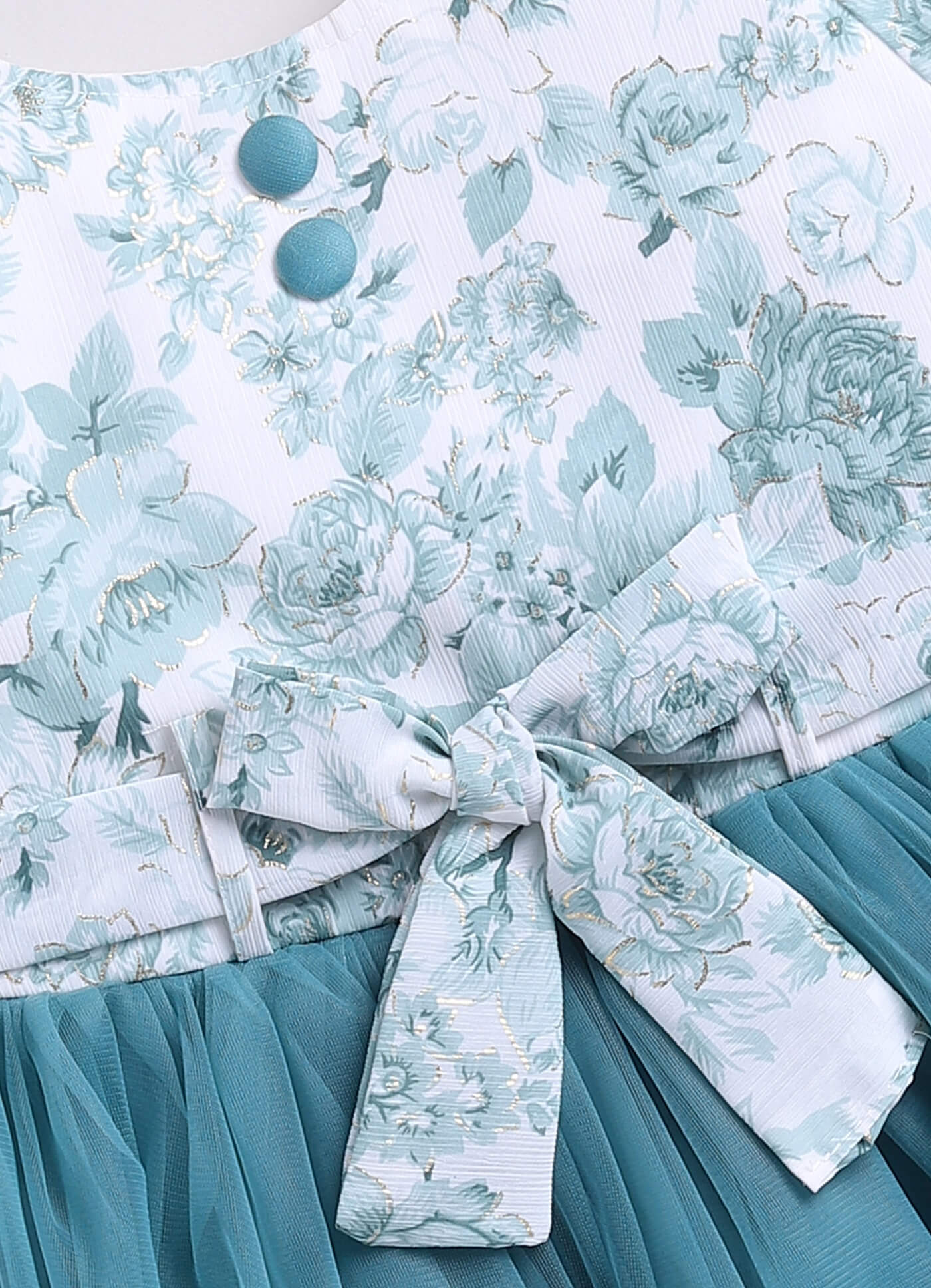 Toonyport Girls Embellished Fit & Flare Dress