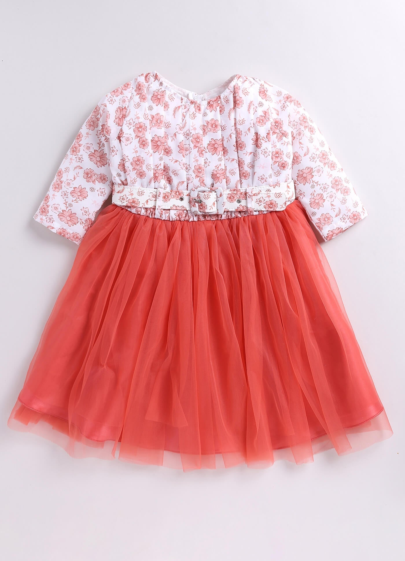 Toonyport Girls Embellished Fit & Flare Dress