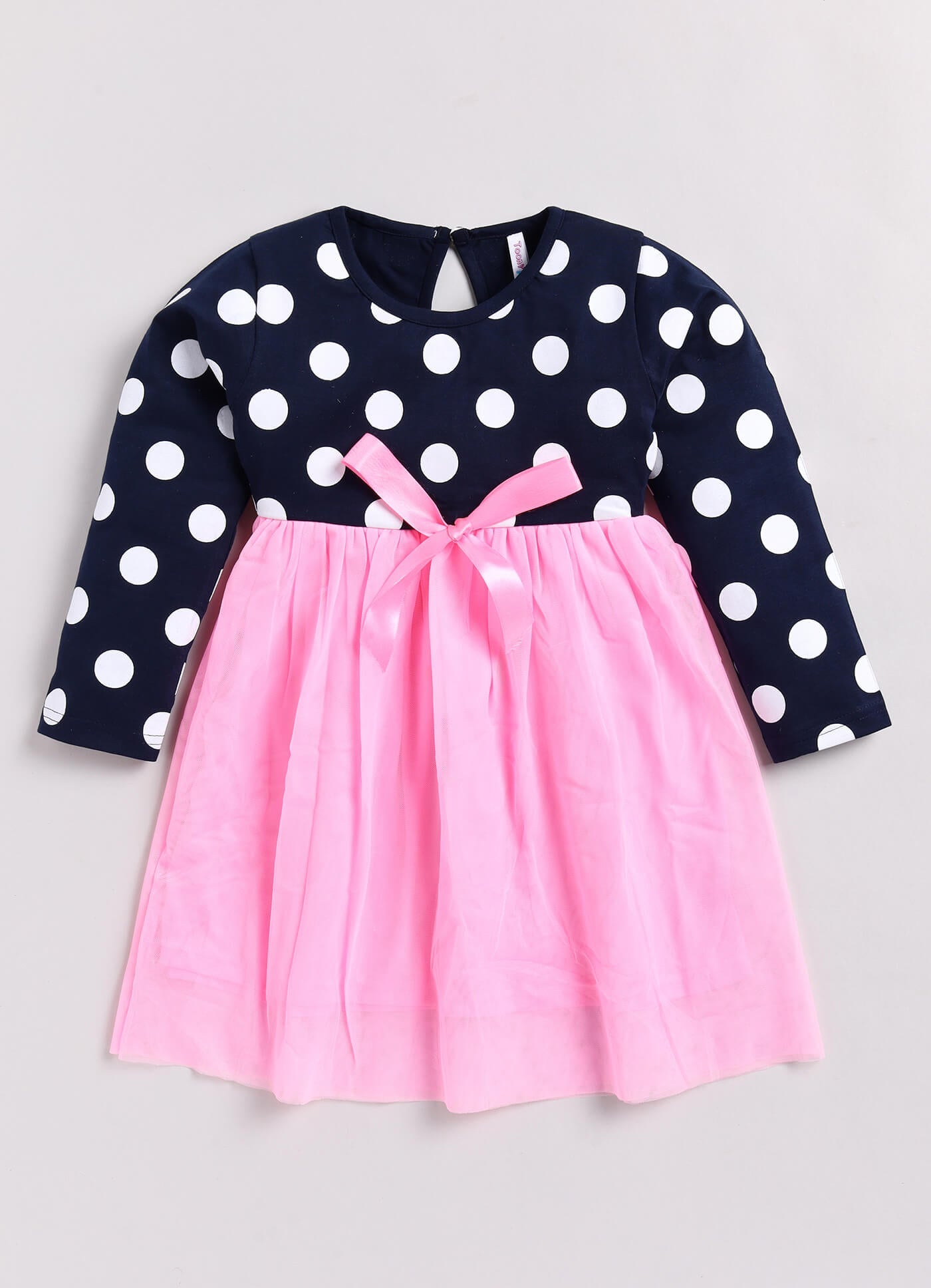 Toonyport Girls Printed Fit & Flare Dress