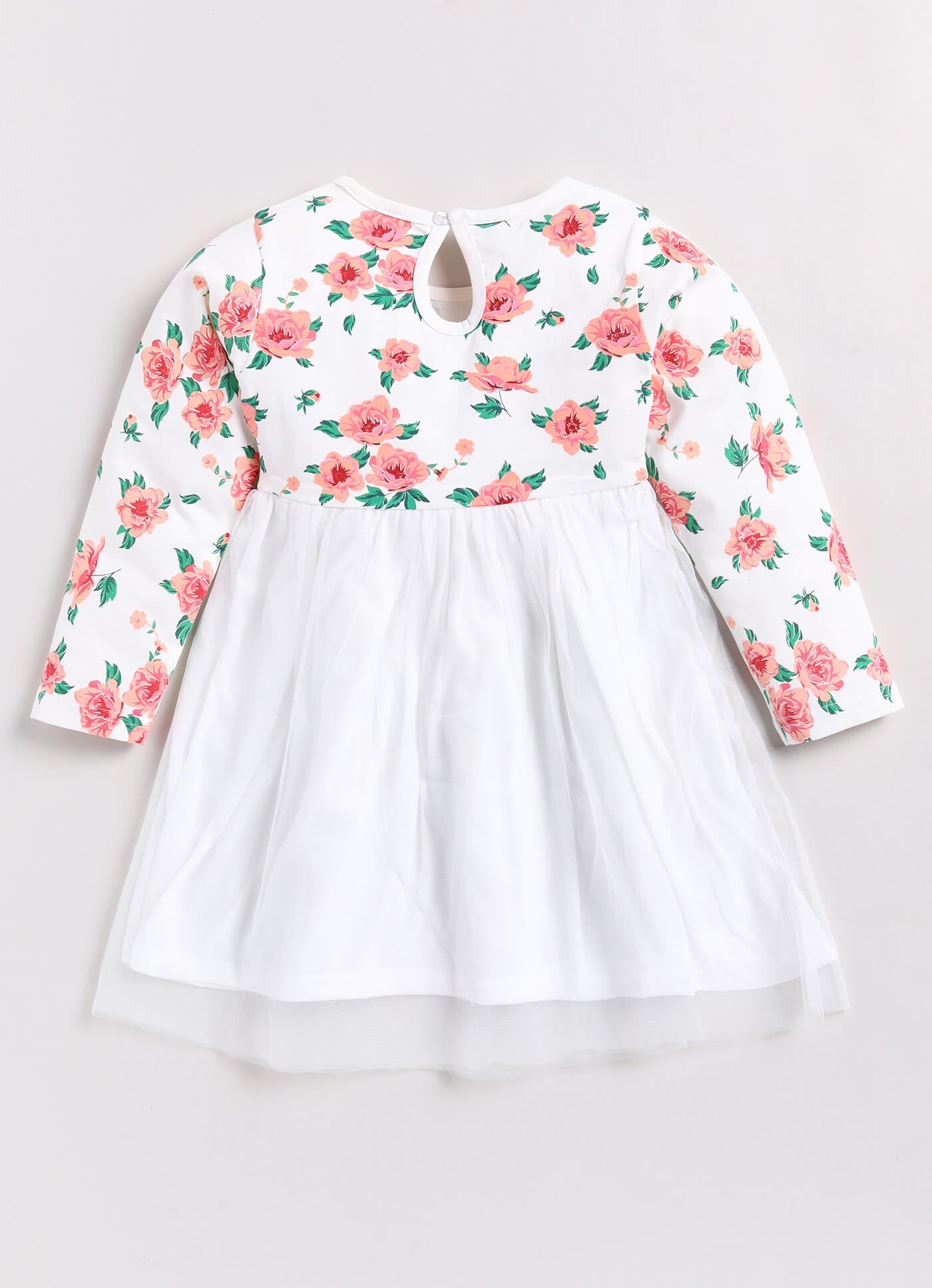 Toonyport Girls Printed Fit & Flare Dress