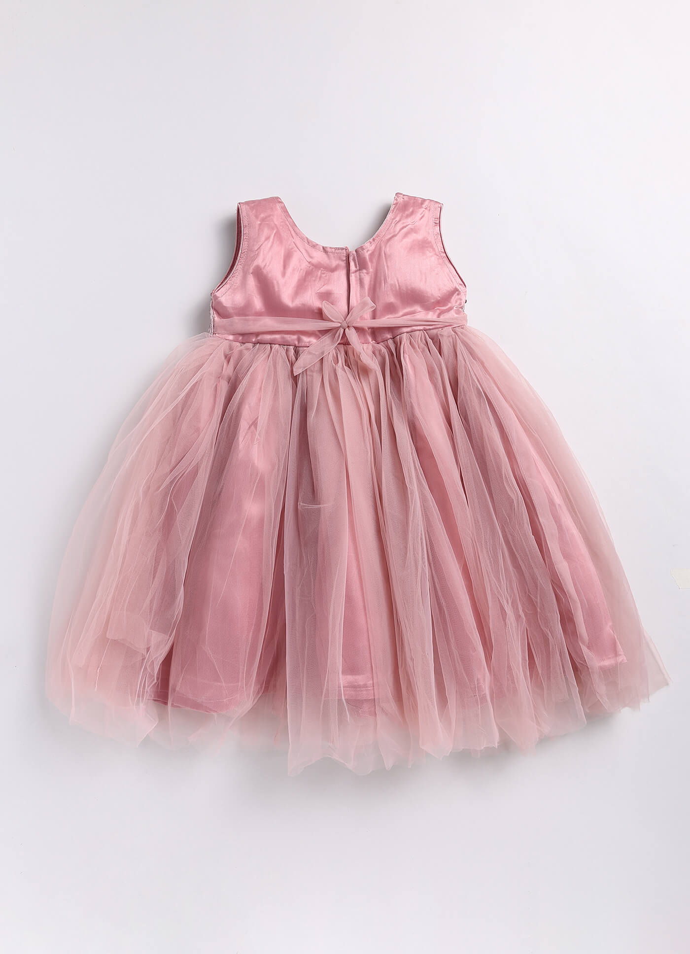 Toonyport Girls Embellished Fit & Flare Dress