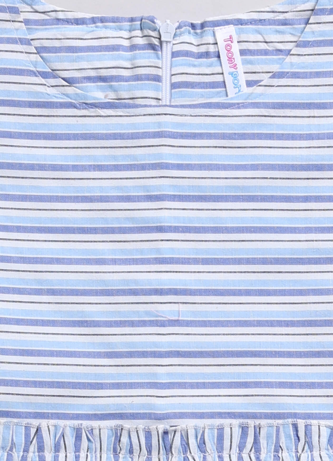 Toonyport Girls Printed Fit & Flare Dress