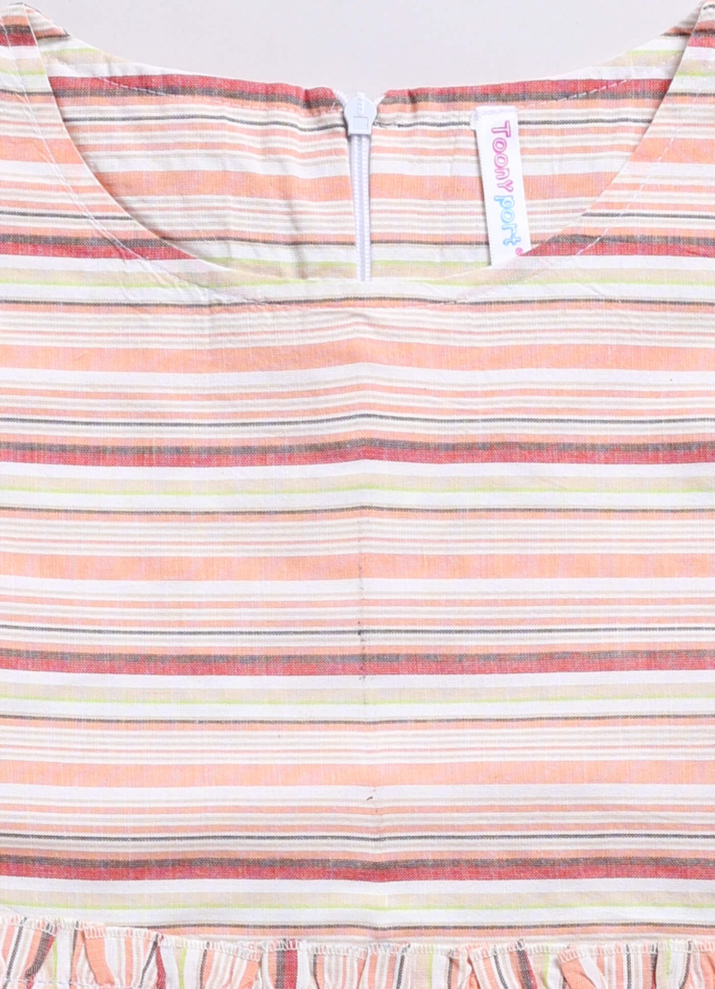 Toonyport Girls Printed Fit & Flare Dress