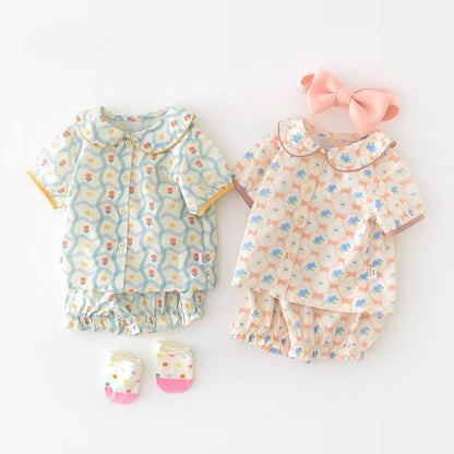 Abstract printed premium set