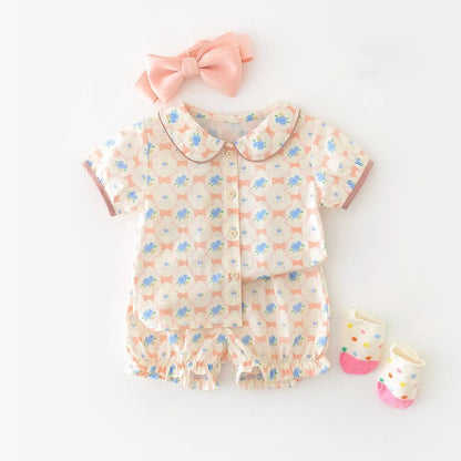 Abstract printed premium set