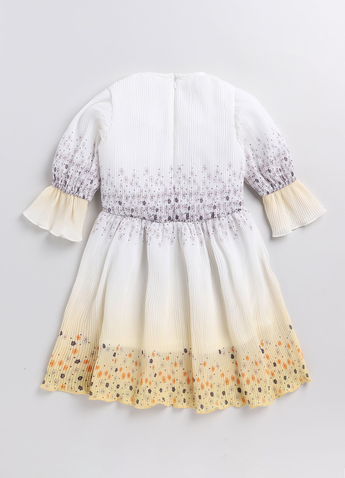 Toonyport Party Wear Floral Print Summer Dress For Girls
