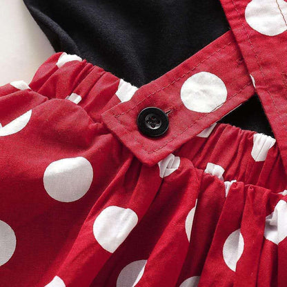 Minnie Mouse Overall Skirt Set