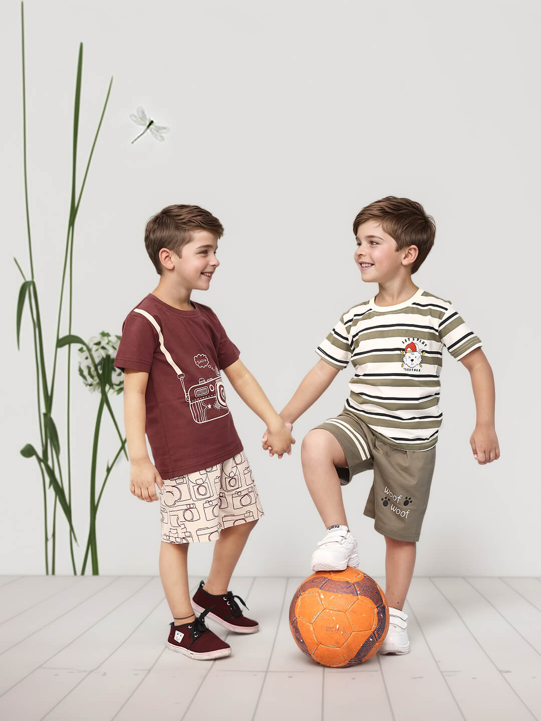 Toonyport Pack Of 2 Pure Cotton Clothing Sets