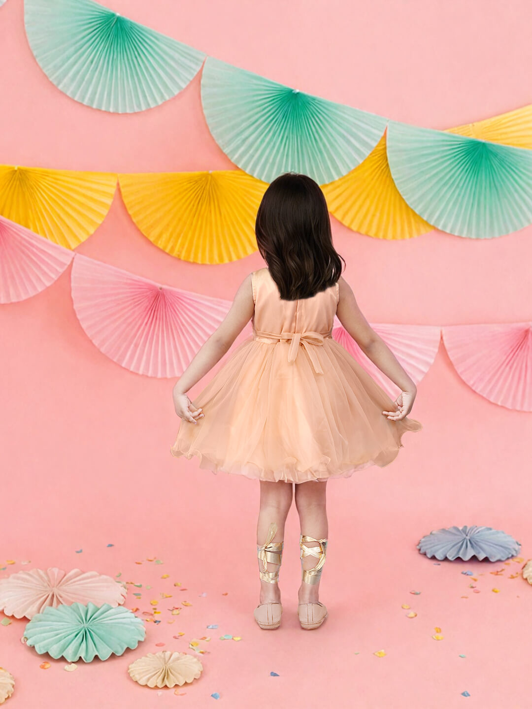 Toonyport Enchanted Princess Flared Party Dress