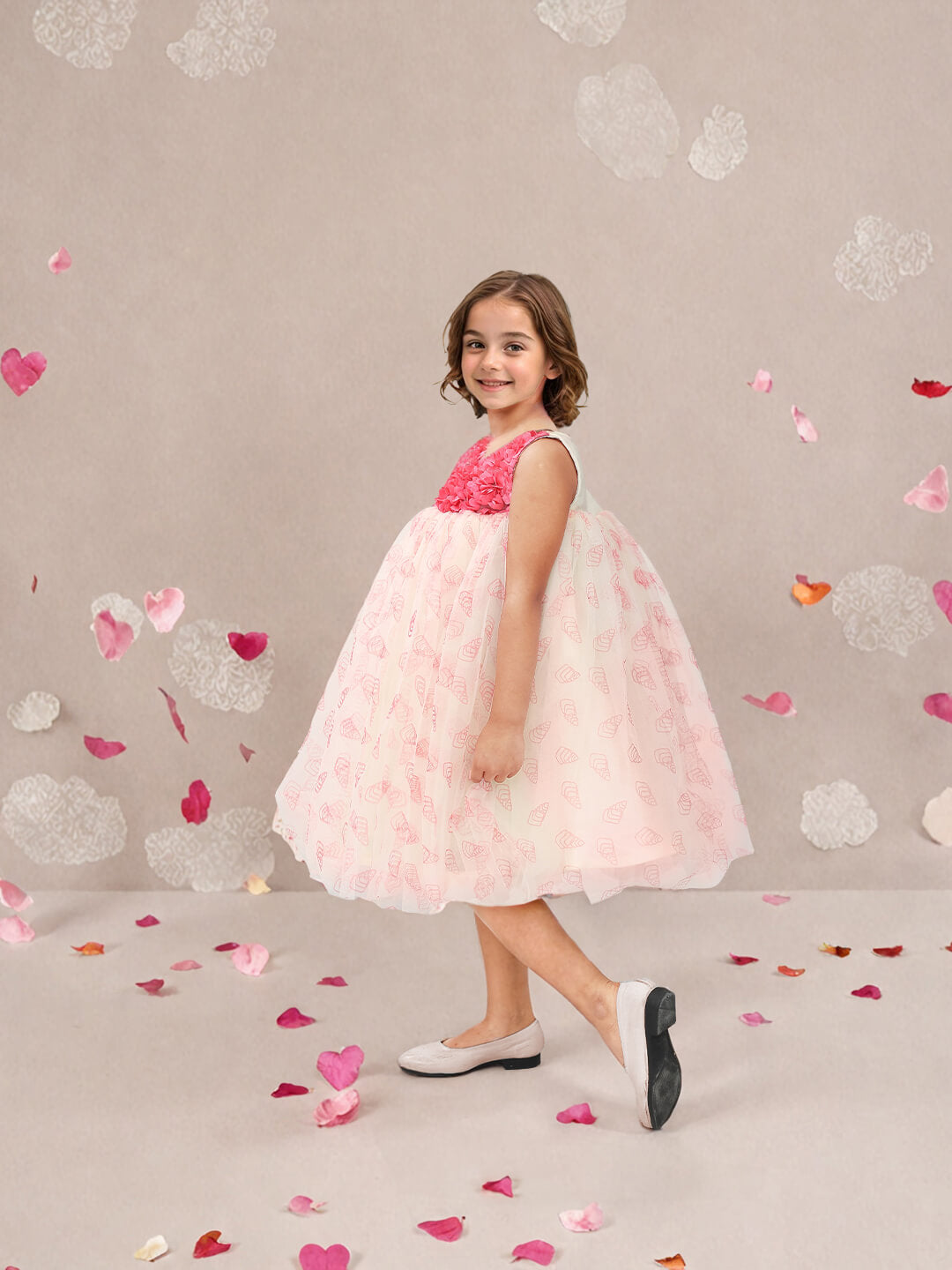 Toonyport Enchanted Princess Flared Party Dress