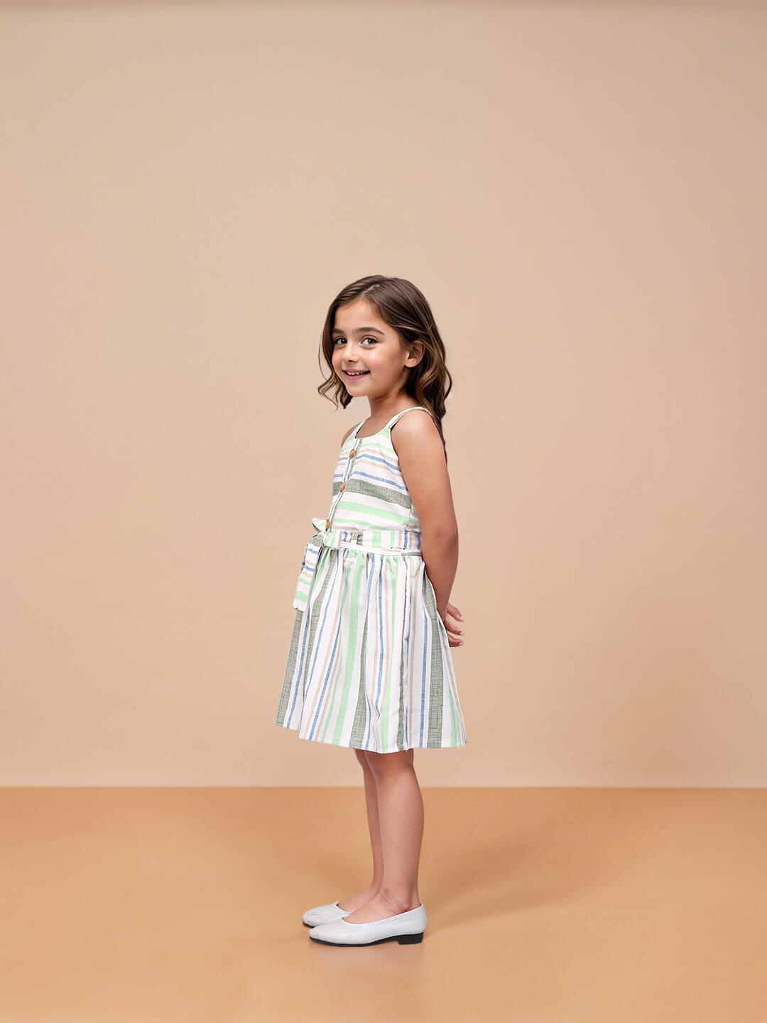 Toonyport Printed Fit and Flare Frocks for Girls