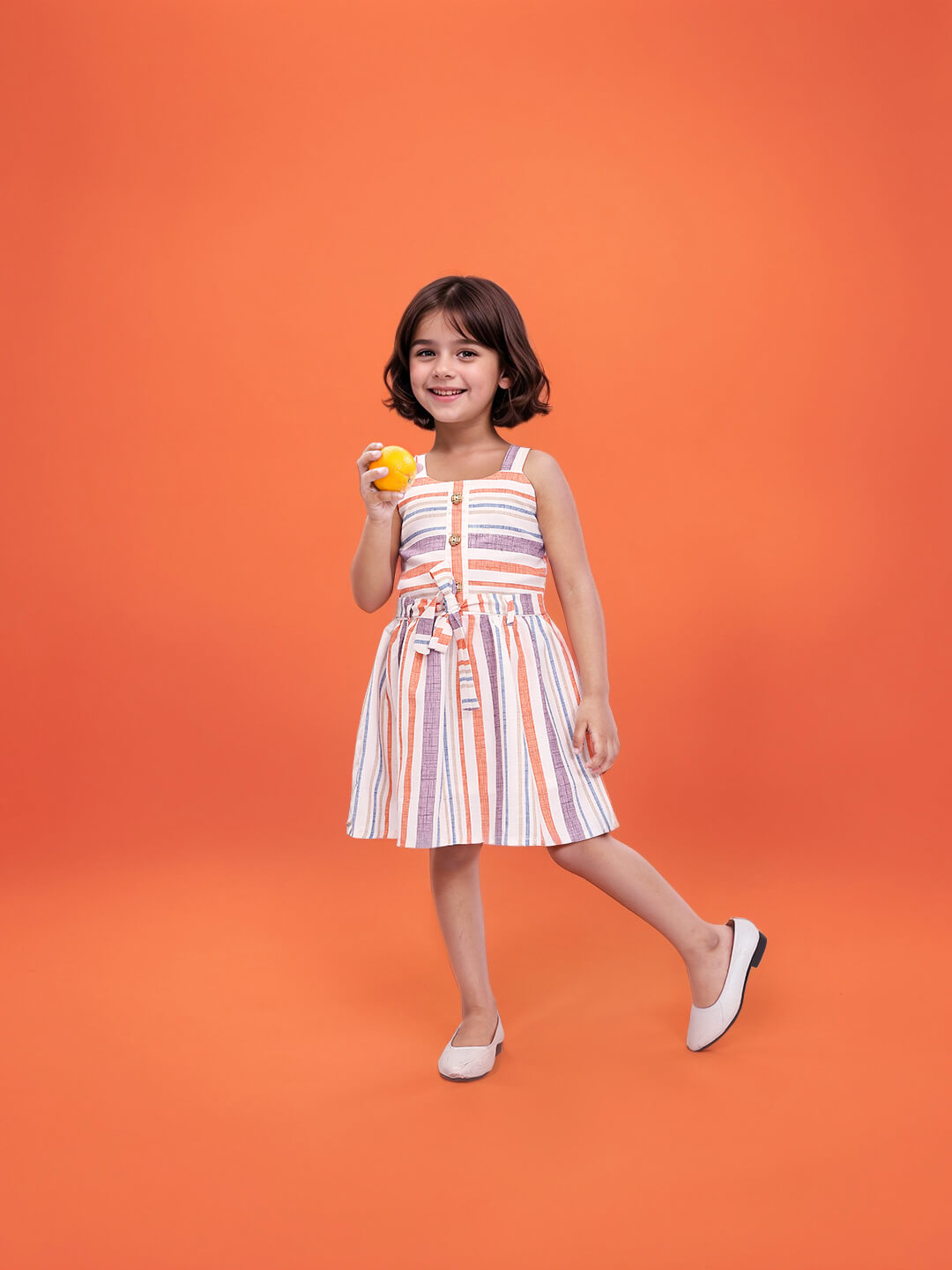 Toonyport Printed Fit and Flare Frocks for Girls