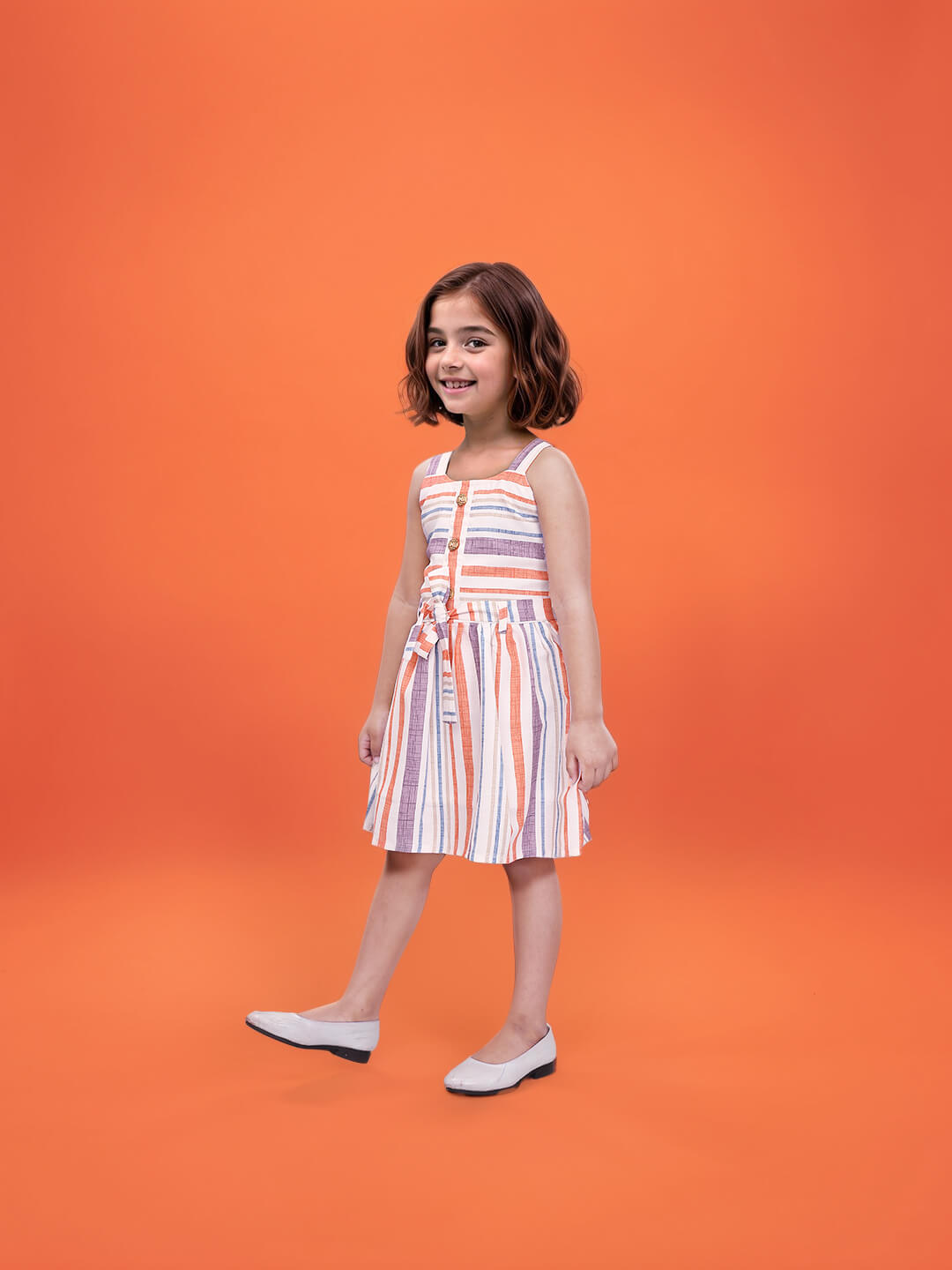 Toonyport Printed Fit and Flare Frocks for Girls