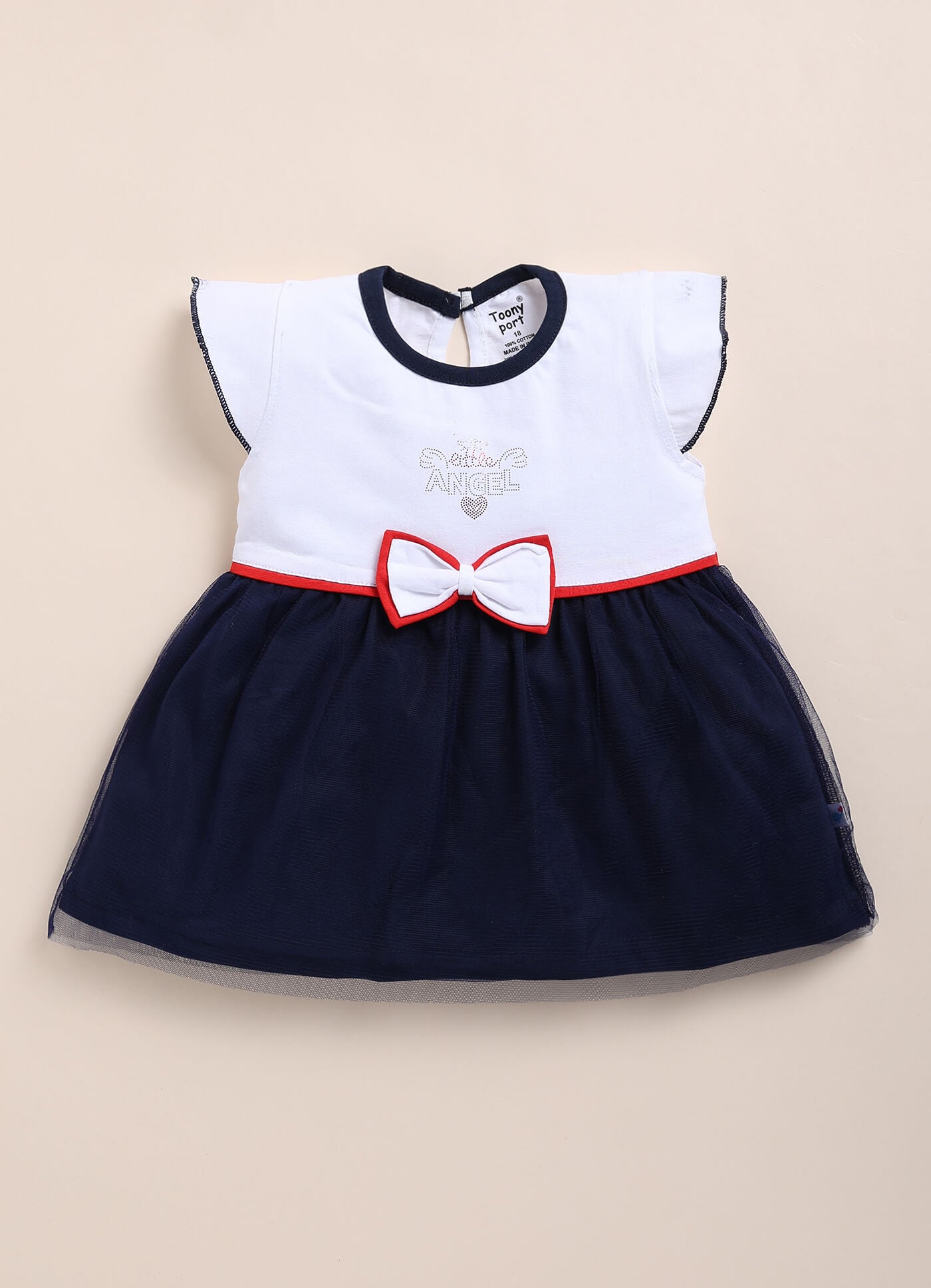 Toonyport Cotton Printed  Frocks For Girls