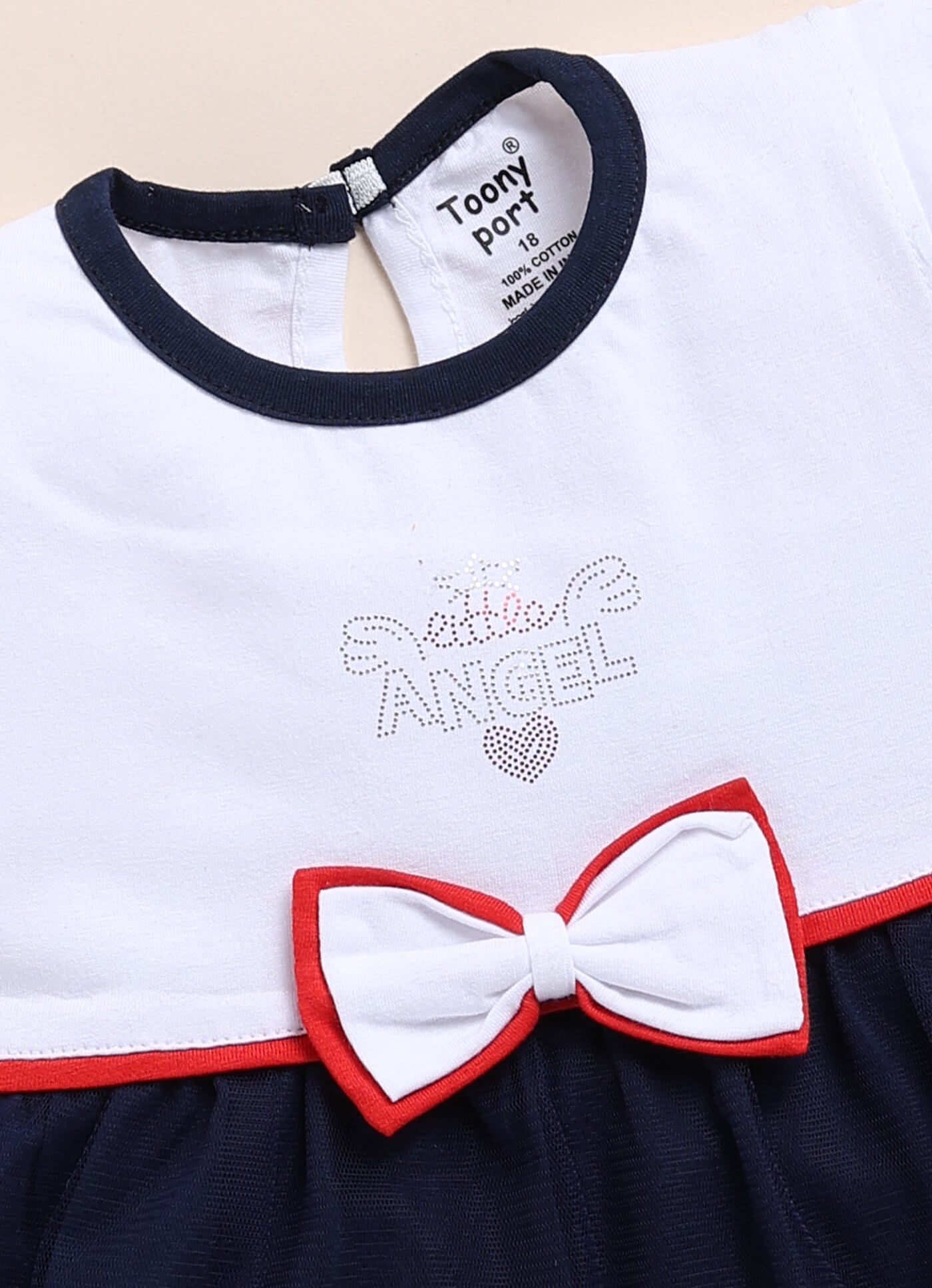 Toonyport Cotton Printed  Frocks For Girls