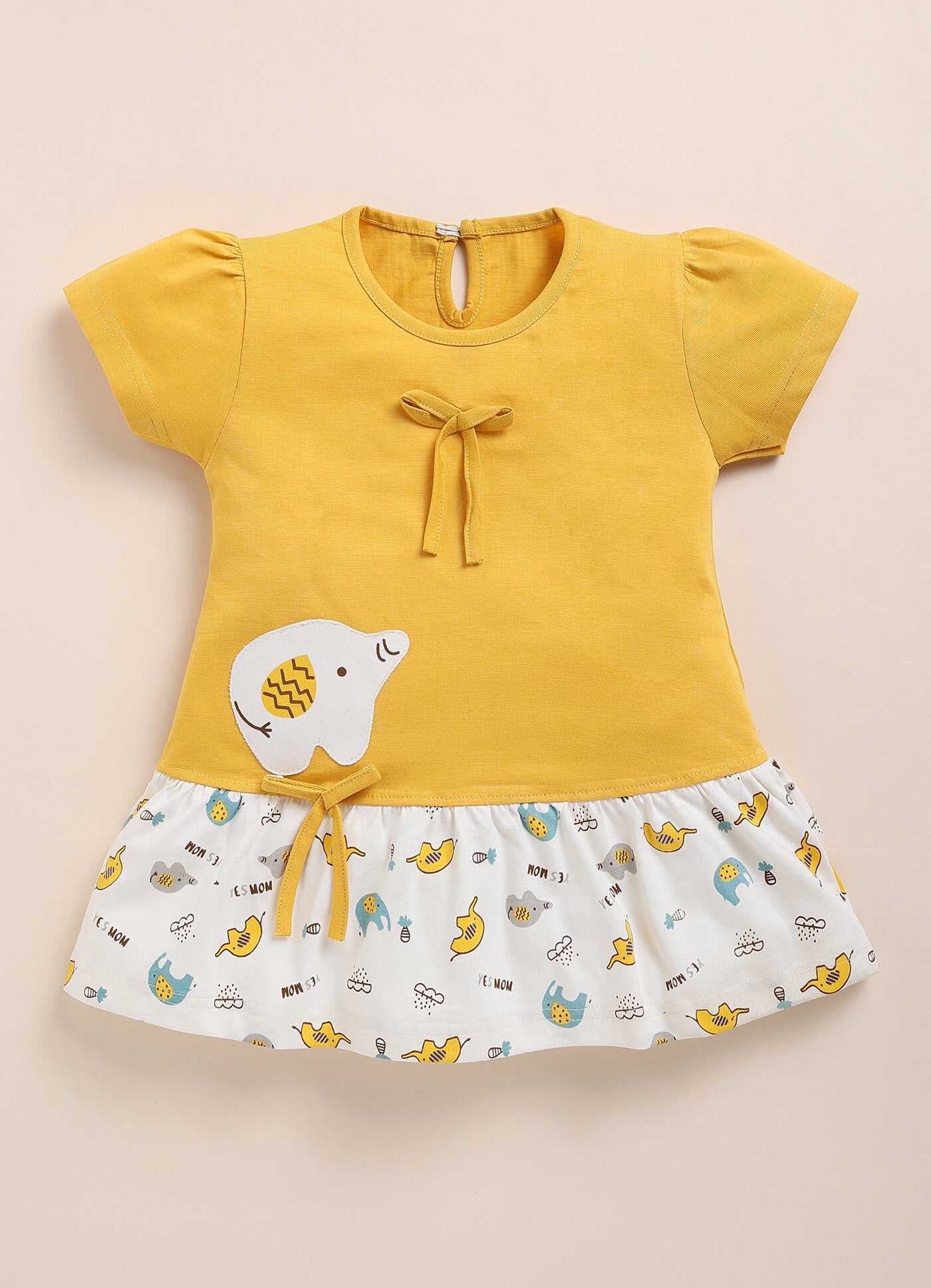 Toonyport Cotton Printed Frocks For Girls